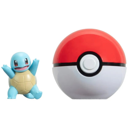 Pokemon Clip N Go - Squirtle and Poke Ball