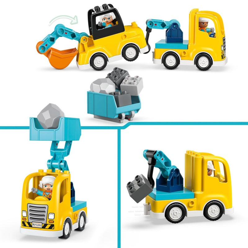 LEGO Duplo - in 1 Construction Vehicles (10475)
