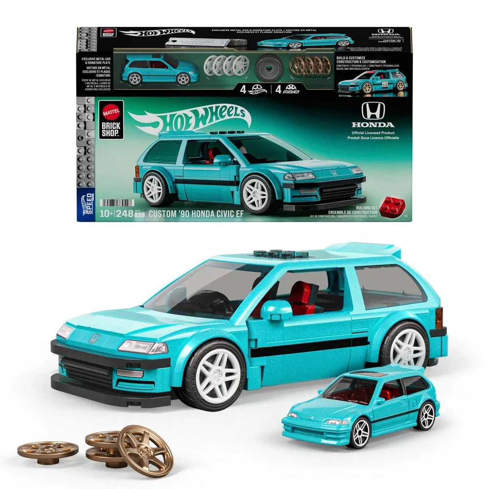 Mattel Brick Shop - Hot Wheels - Custom ´90 Honda Civic EF