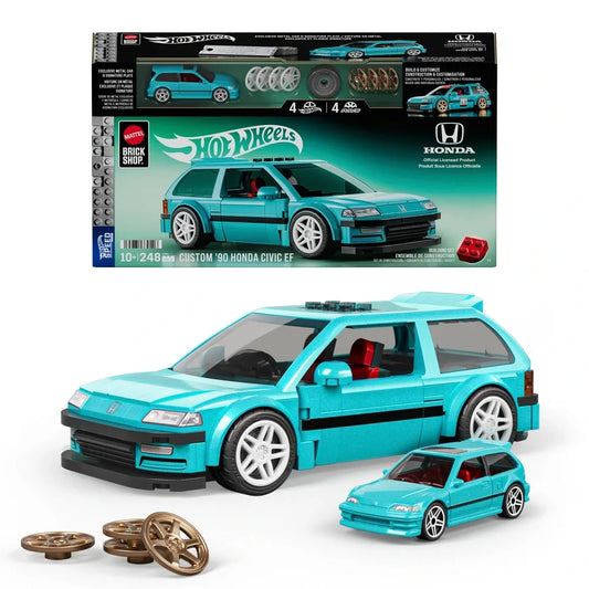 Mattel Brick Shop - Hot Wheels - Custom ´90 Honda Civic EF