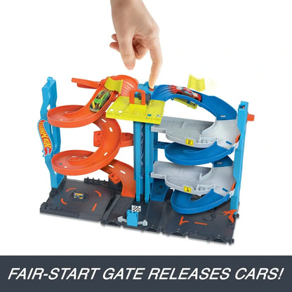 Hot Wheels - Transforming Racing Tower Playset