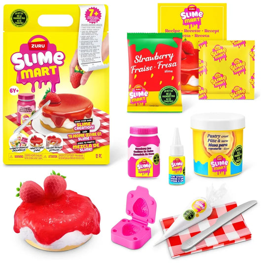 Slime Mart - Small Bag Strawberry Cheesecake Set