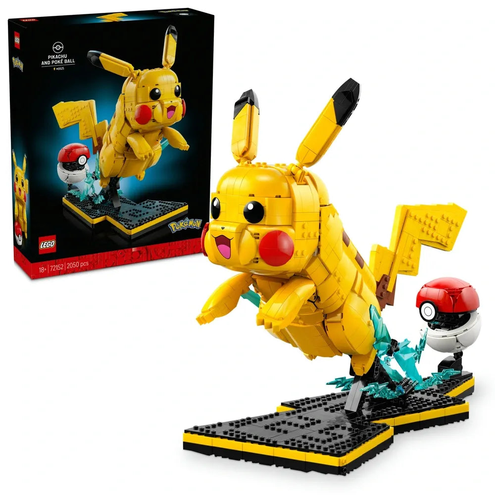 LEGO Pokemon - Pikachu and Pokeball (72152)
