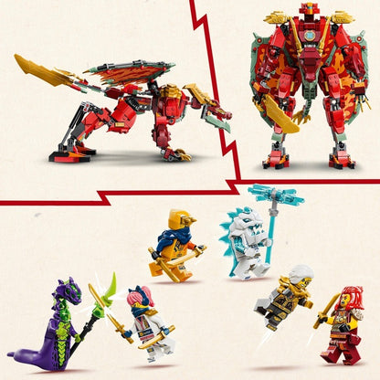 LEGO Ninjago - Wyldfyre Transforming Dragon Mech (71868)