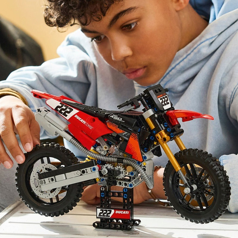 LEGO Technic - Ducati Desmo450 MX Factory Motorcycle (42238)