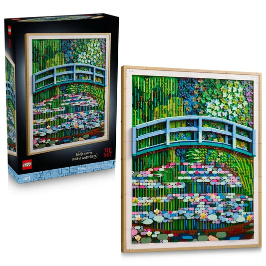 LEGO Art - Claude Monet – Bridge over a Pond of Water Lilies (31220)