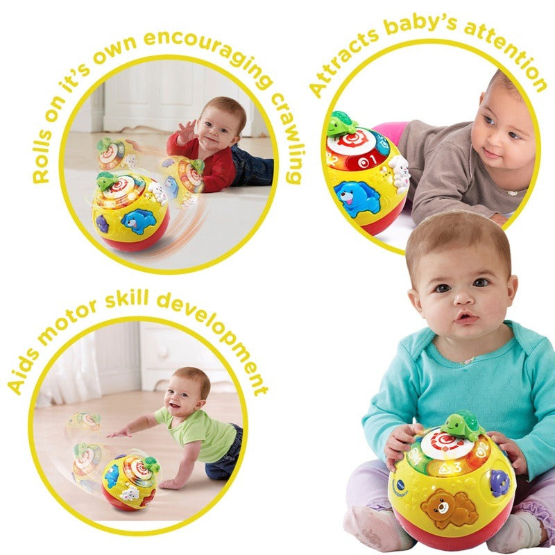 Vtech - Yellow Crawl & Learn Bright Lights Ball