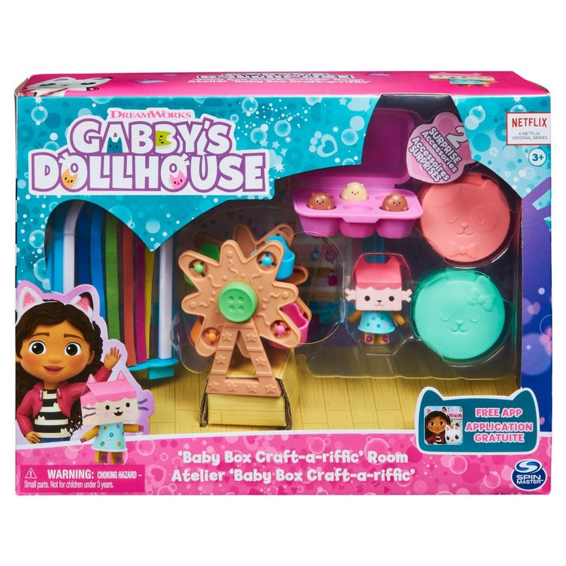 Gabby's Dollhouse - Baby Box Craft-a-riffic Room