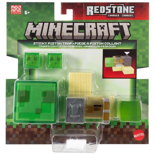 Minecraft - Redstone Charged - Sticky Piston Trap