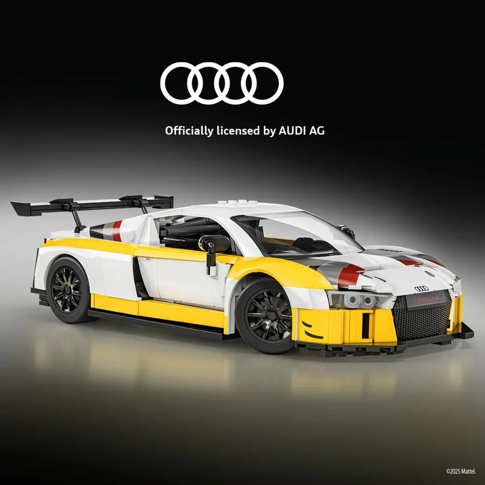 Mattel Brick Shop - Hot Wheels - 5 Audi R8 LMS
