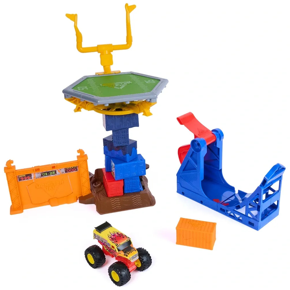 Monster Jam - Mash & Bash Crash Course 1:18 Playset