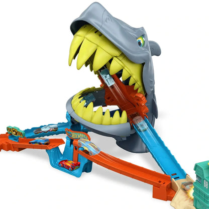 Hot Wheels - City Shark Chomp Beach Playset