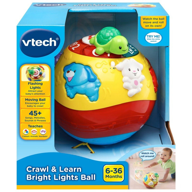 Vtech - Yellow Crawl & Learn Bright Lights Ball