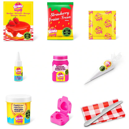 Slime Mart - Small Bag Strawberry Cheesecake Set