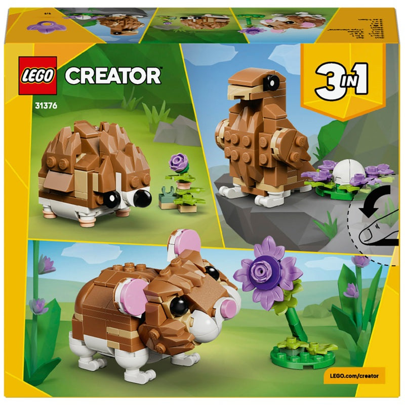 LEGO Creator - Cute Hamster with a Flower (31376)