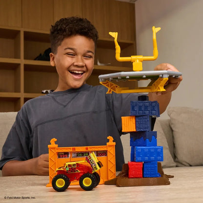 Monster Jam - Mash & Bash Crash Course 1:18 Playset