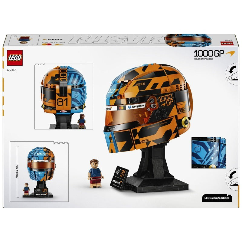 LEGO Editions - McLaren Mastercard F1 Team Oscar Piastri Helmet (43017)