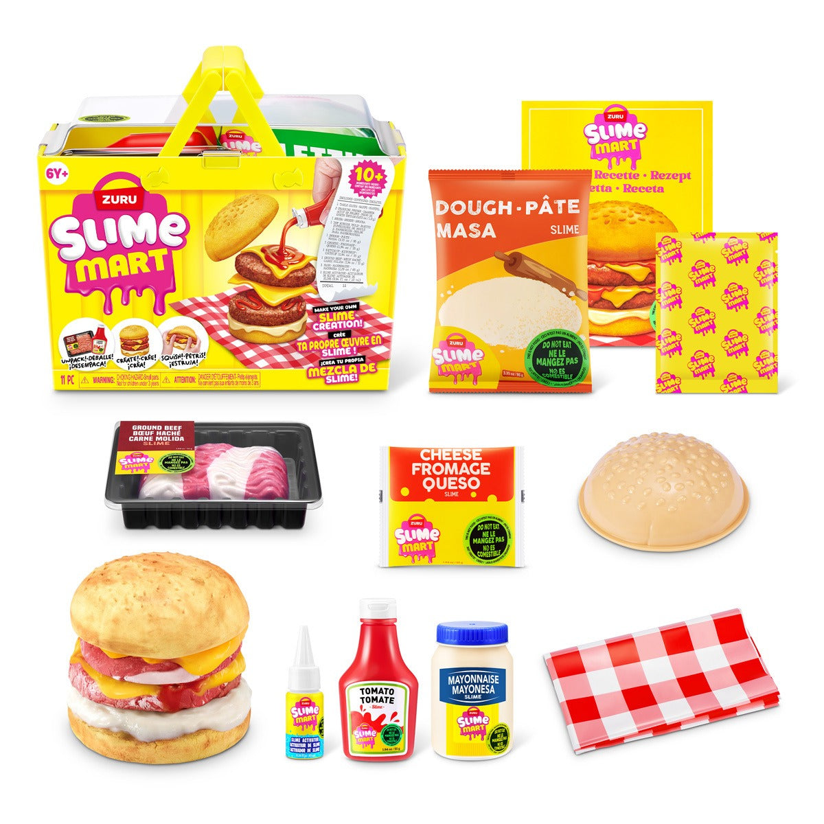 Slime Mart - Burger Basket Craft Set