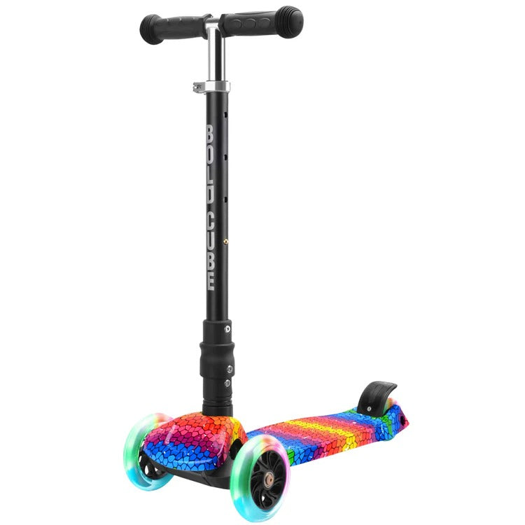 Boldcube - Big 3 Wheel Scooter - Crystal Rubix (5-10 Yrs)