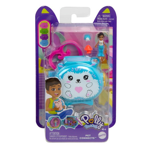 Polly Pocket - Pet Connects - Hedgehog Playset