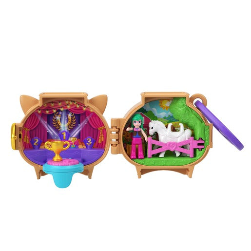 Polly Pocket - Pet Connects - Horse Playset