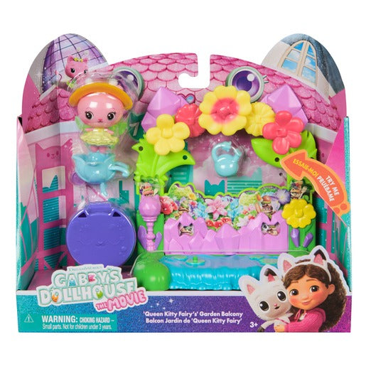 Gabby's Dollhouse - Queen Kitty Fairy's Garden Balcony