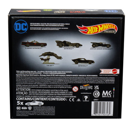 Hot Wheels - DC - Batman Premiun 5 Pack