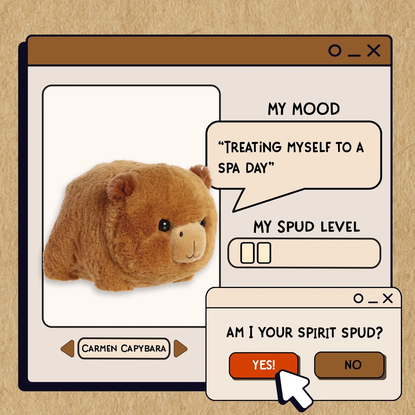 Spudsters - Carmen Capybara