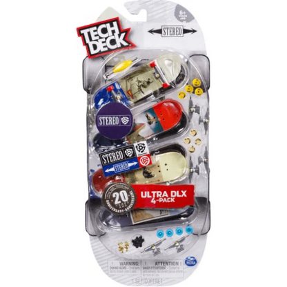 Tech Deck - Fingerboard 96mm 4-Pack (Assorted)