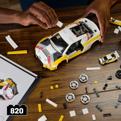 Mattel Brick Shop - Hot Wheels - 5 Audi R8 LMS