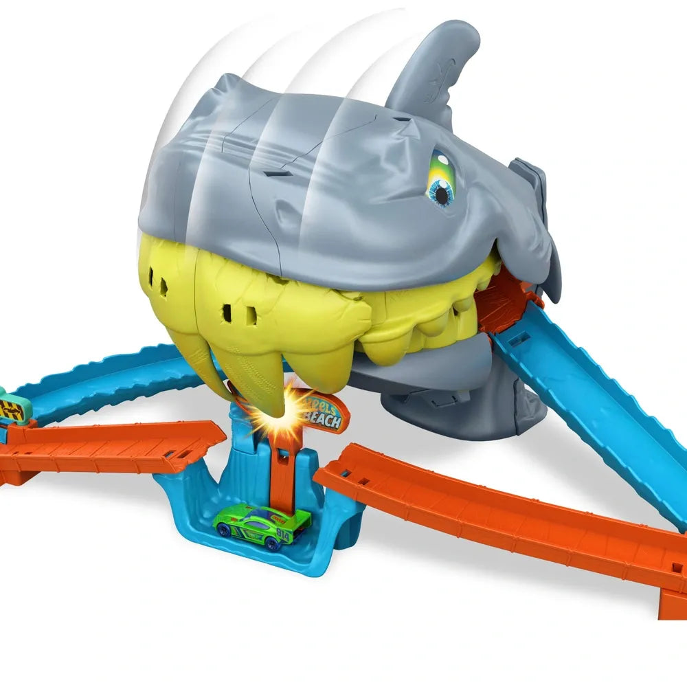 Hot Wheels - City Shark Chomp Beach Playset
