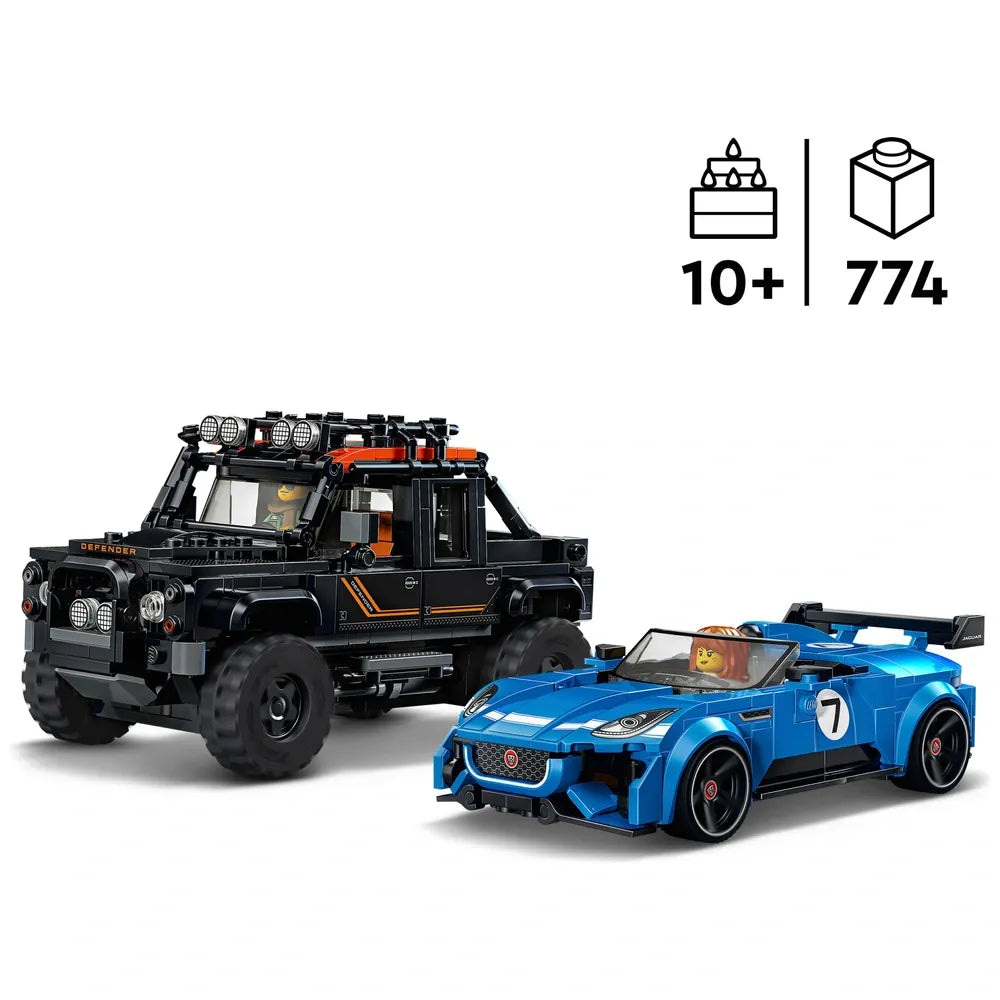 LEGO Speed Champions - Jaguar Project 7 & Land Rover Defender (77264)