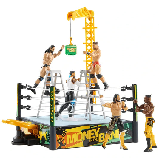 WWE - Money in the Bank Cash-In Ring Action Figure Playset