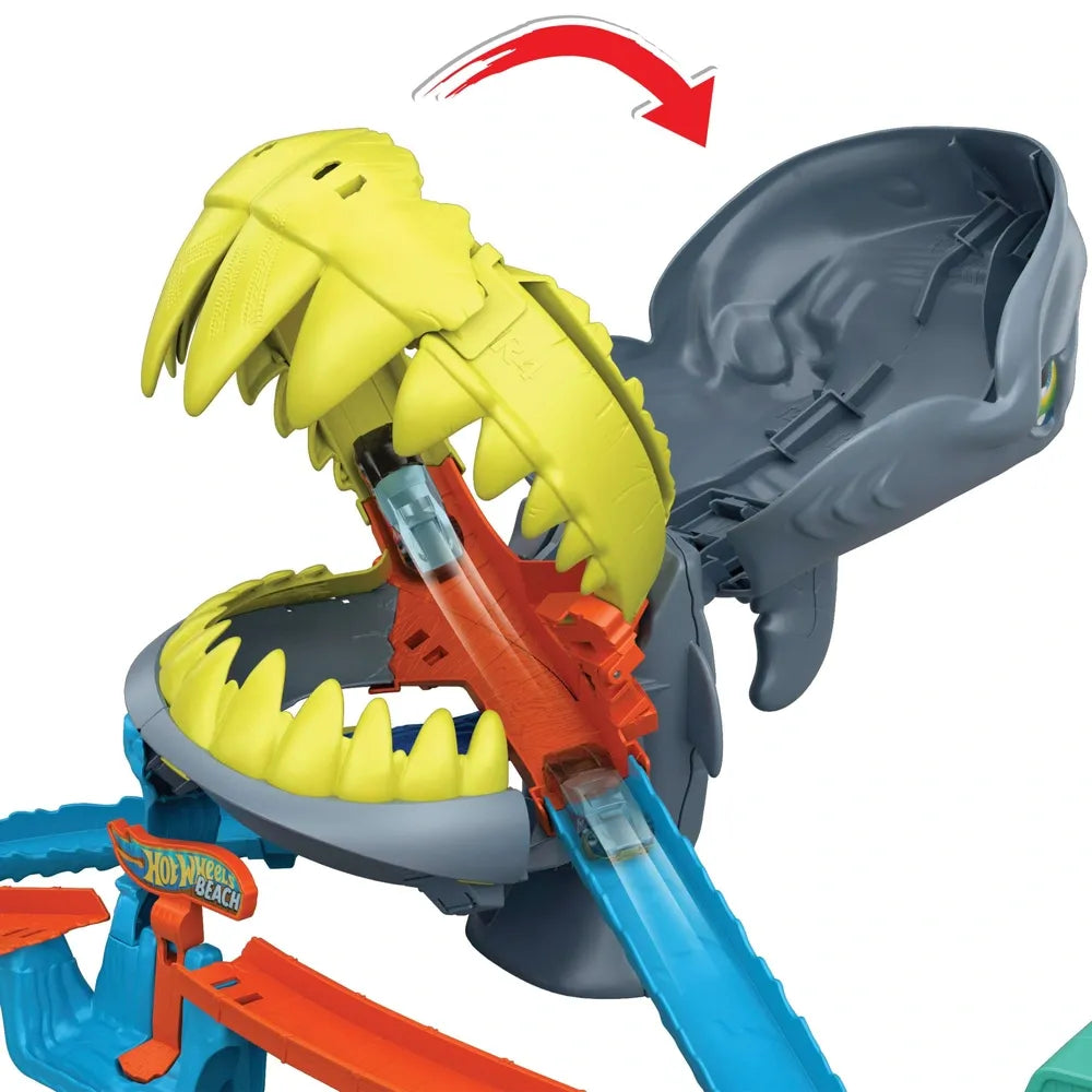 Hot Wheels - City Shark Chomp Beach Playset