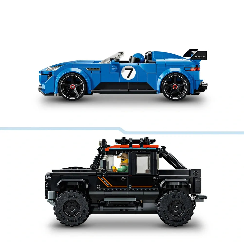 LEGO Speed Champions - Jaguar Project 7 & Land Rover Defender (77264)