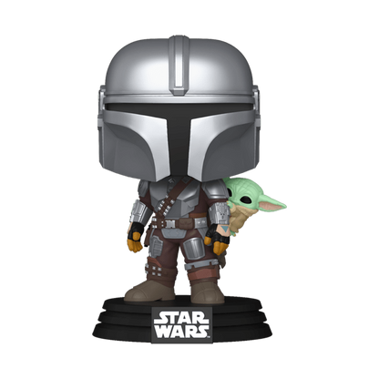 Funko - Star Wars - The Mandalorian with Grogu (818)