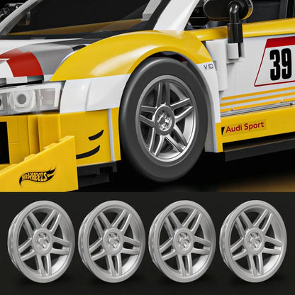 Mattel Brick Shop - Hot Wheels - 5 Audi R8 LMS