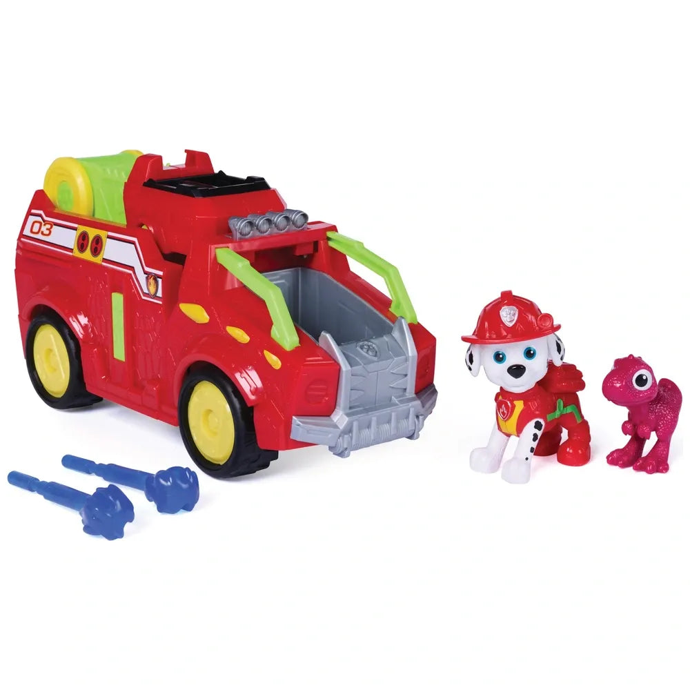 Paw Patrol - Dino Rescue Fire Truck - Marshall
