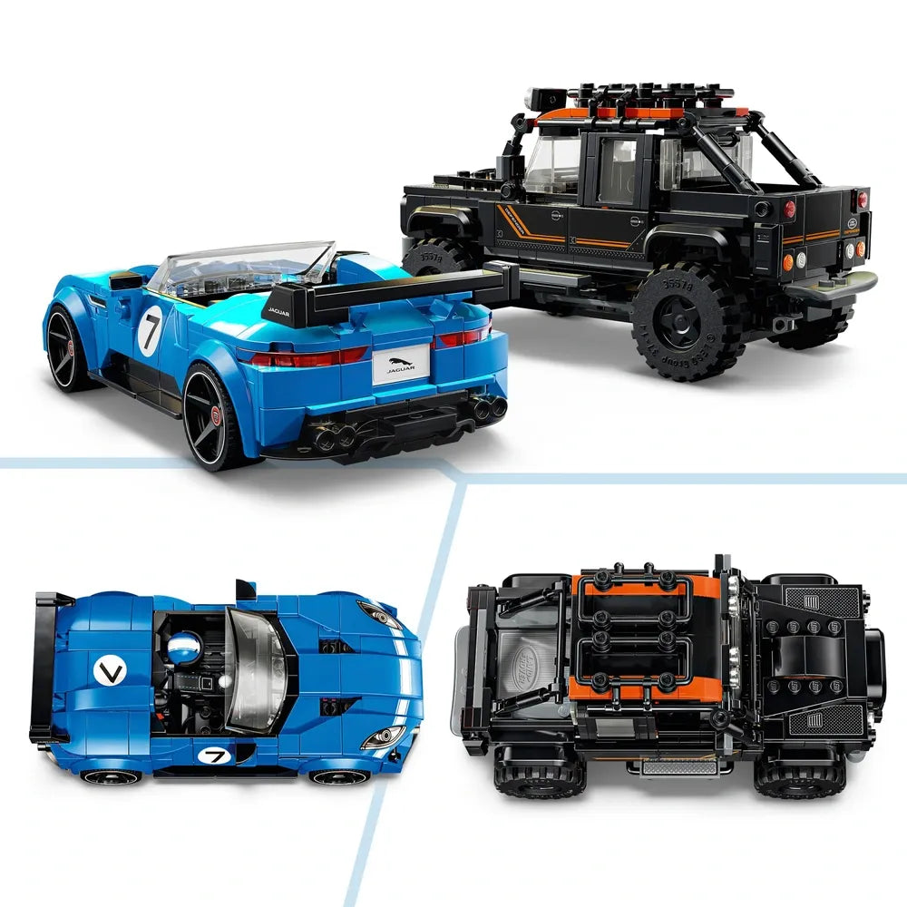 LEGO Speed Champions - Jaguar Project 7 & Land Rover Defender (77264)