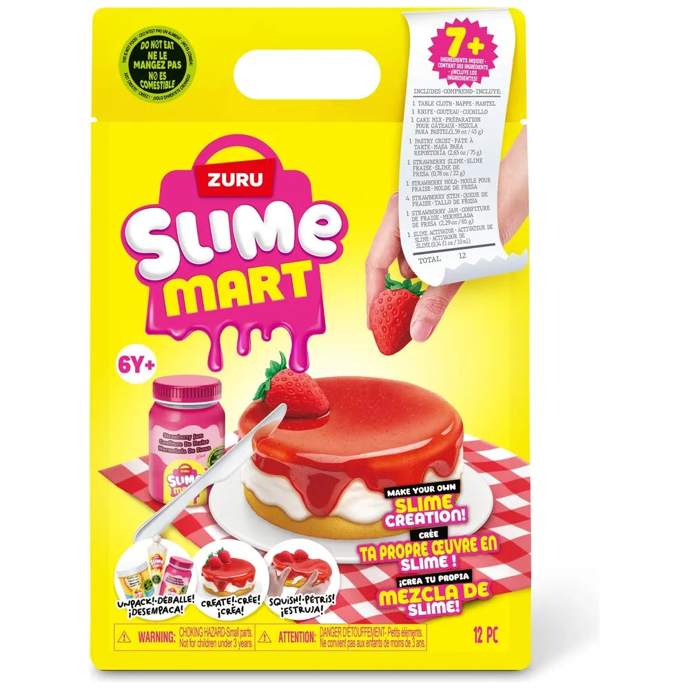 Slime Mart - Small Bag Strawberry Cheesecake Set