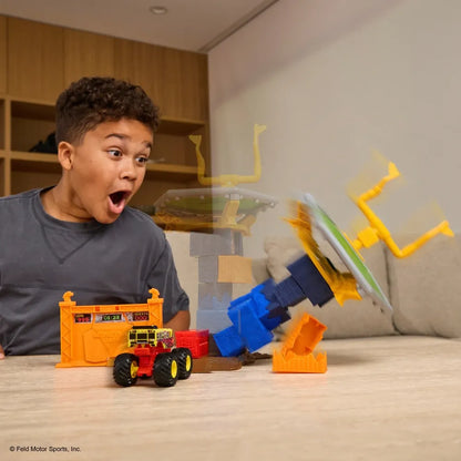 Monster Jam - Mash & Bash Crash Course 1:18 Playset