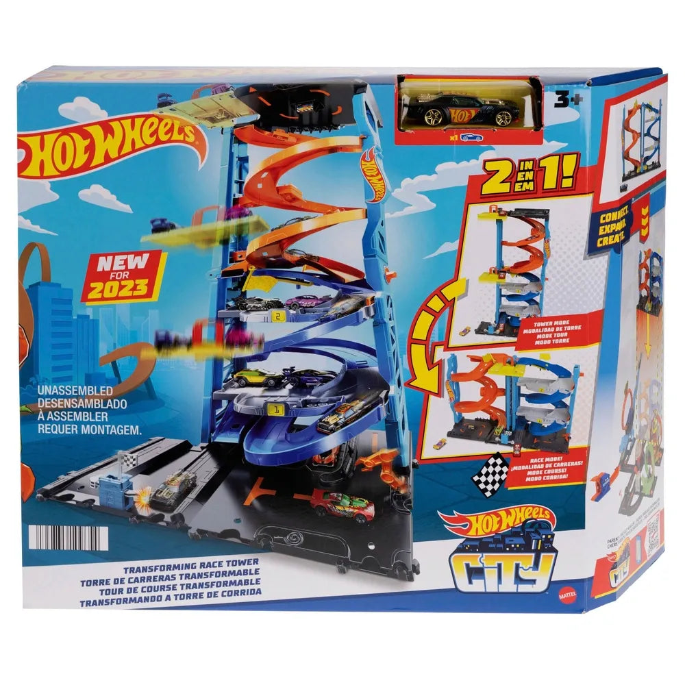 Hot Wheels - Transforming Racing Tower Playset