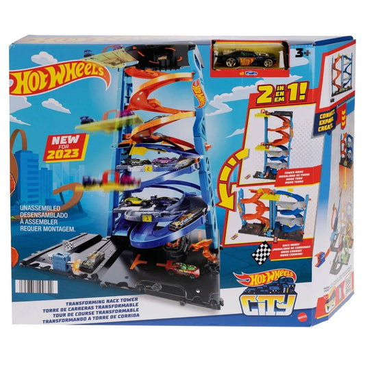 Hot Wheels - Transforming Racing Tower Playset