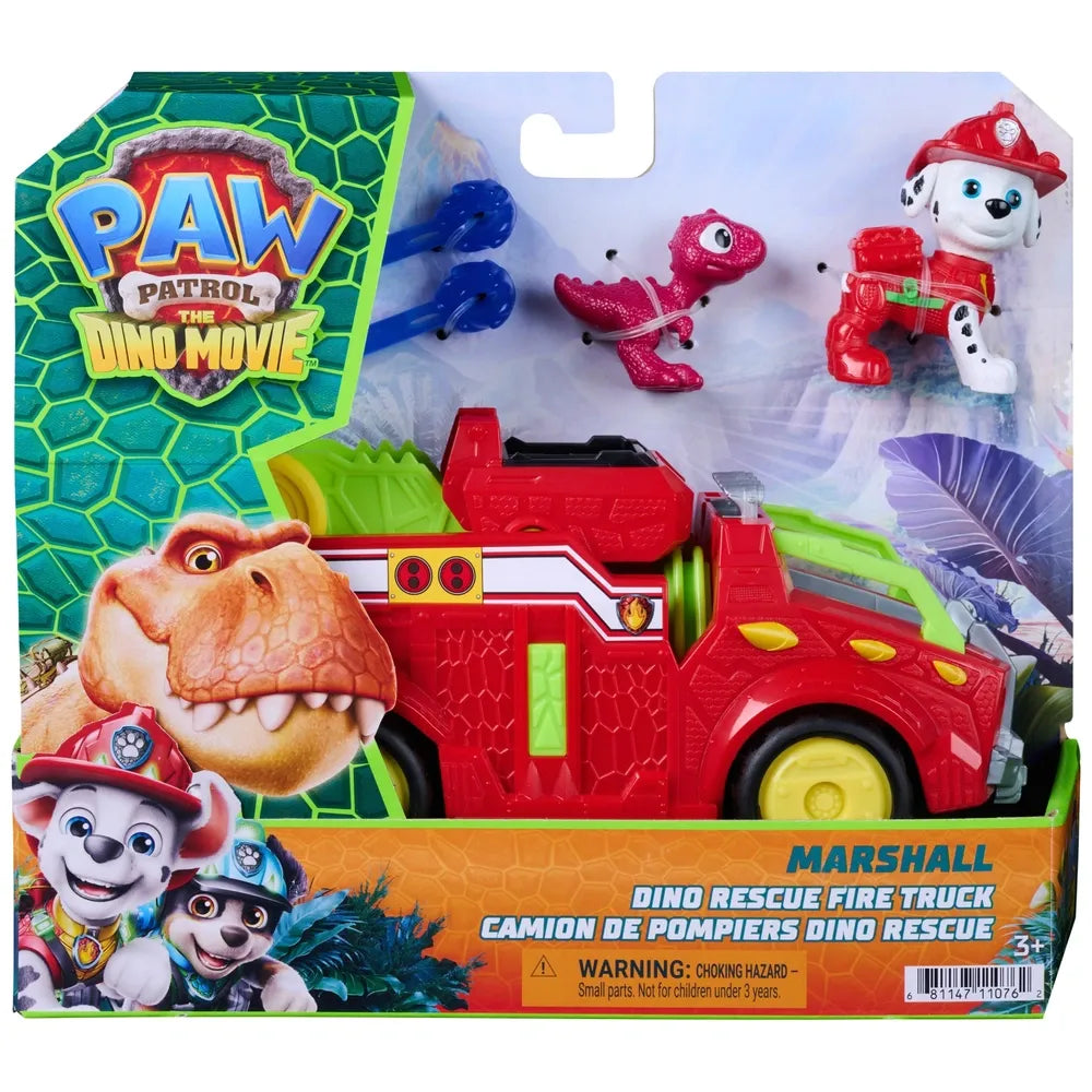 Paw Patrol - Dino Rescue Fire Truck - Marshall
