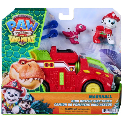 Paw Patrol - Dino Rescue Fire Truck - Marshall