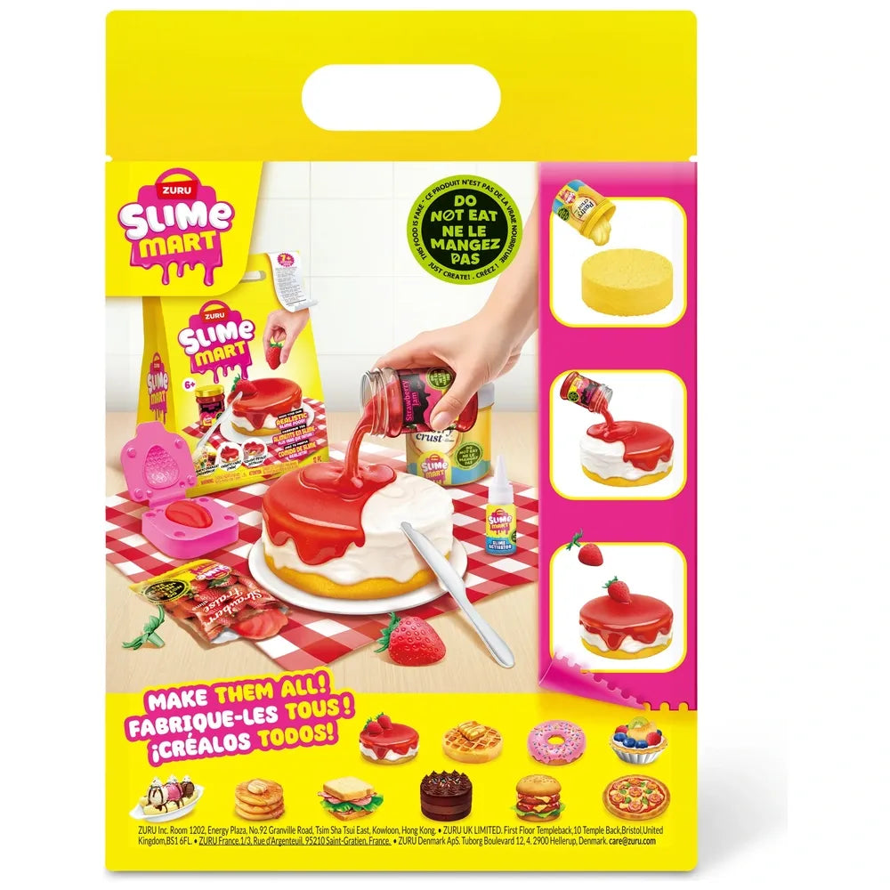 Slime Mart - Small Bag Strawberry Cheesecake Set