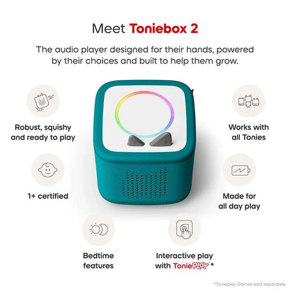 Toniebox 2 - Starter Set - Moon Grey