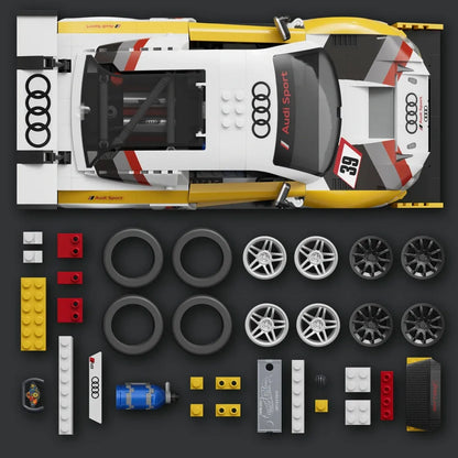 Mattel Brick Shop - Hot Wheels - 5 Audi R8 LMS