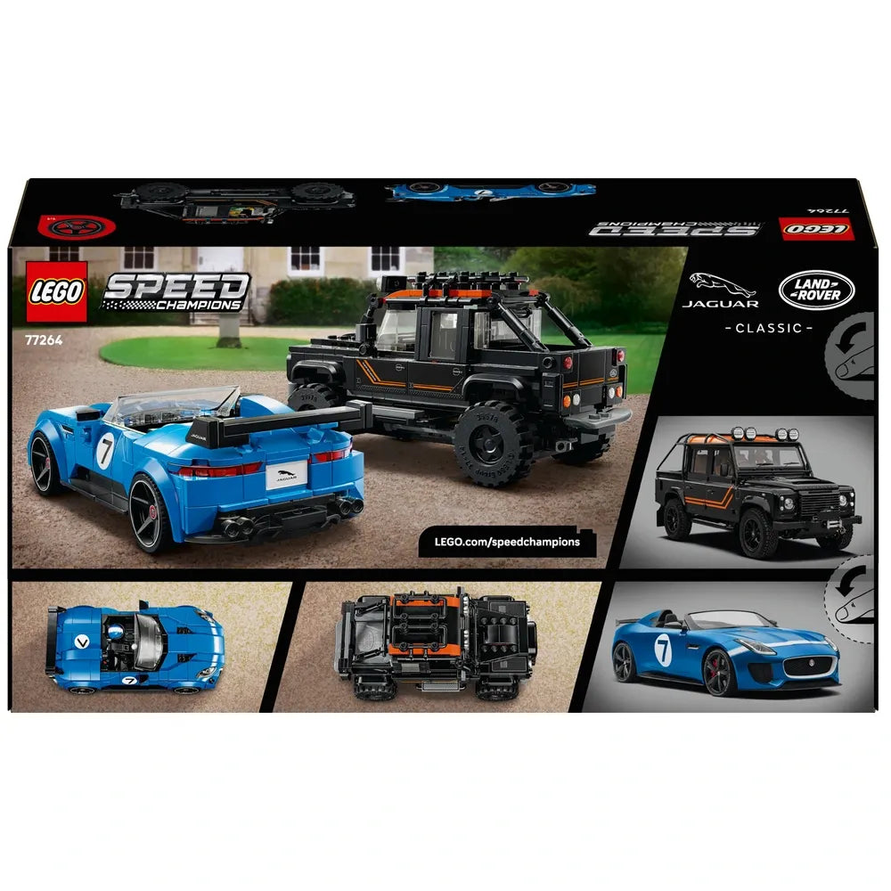 LEGO Speed Champions - Jaguar Project 7 & Land Rover Defender (77264)
