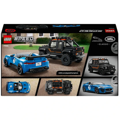 LEGO Speed Champions - Jaguar Project 7 & Land Rover Defender (77264)